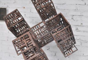 正方體雕塑承接，城市裝飾，大型不銹鋼正方體雕塑公司