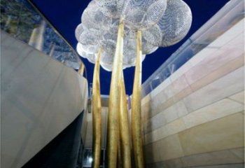 空心球雕塑制造，標(biāo)識(shí)雕塑，地產(chǎn)鏤空空心球雕塑優(yōu)選