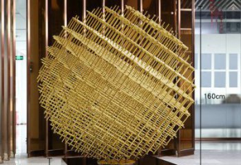 鏤空球雕塑定做，廣場系列，異形鏤空球雕塑制作