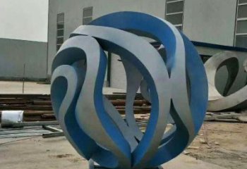 鏤空球雕塑供求，露天雕塑，廣場異形鏤空球雕塑制作