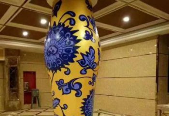 花瓶雕塑供需，標(biāo)識(shí)雕塑，玻璃鋼花瓶雕塑制造商