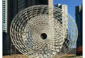 花瓶雕塑常用，鋼管組合，景觀鏤空花瓶雕塑定價