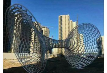 建筑花瓶雕塑制造商，城區(qū)小品，鏤空花瓶雕塑制作廠家