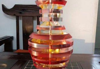 花瓶雕塑生產(chǎn)，廣場雕塑，異形花瓶雕塑展品