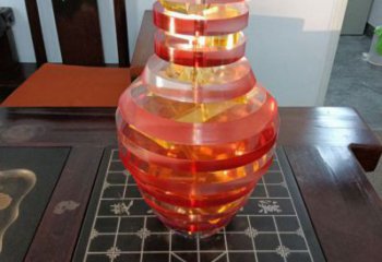 鏤空花瓶雕塑制造商，美陳雕塑，異形花瓶雕塑供給