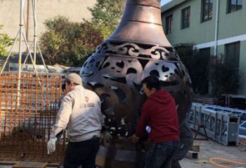 花瓶雕塑供應，仿真雕塑，銅花瓶雕塑素材制造廠家