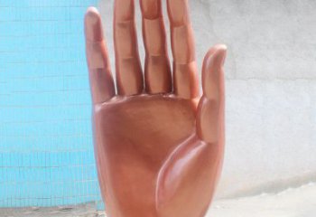 佛手雕塑供應(yīng)，地標(biāo)擺件，不銹鋼佛手雕塑制造廠家