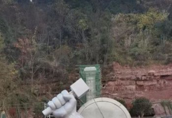 拳頭雕塑供求，中式工藝，不銹鋼拳頭雕塑廠家