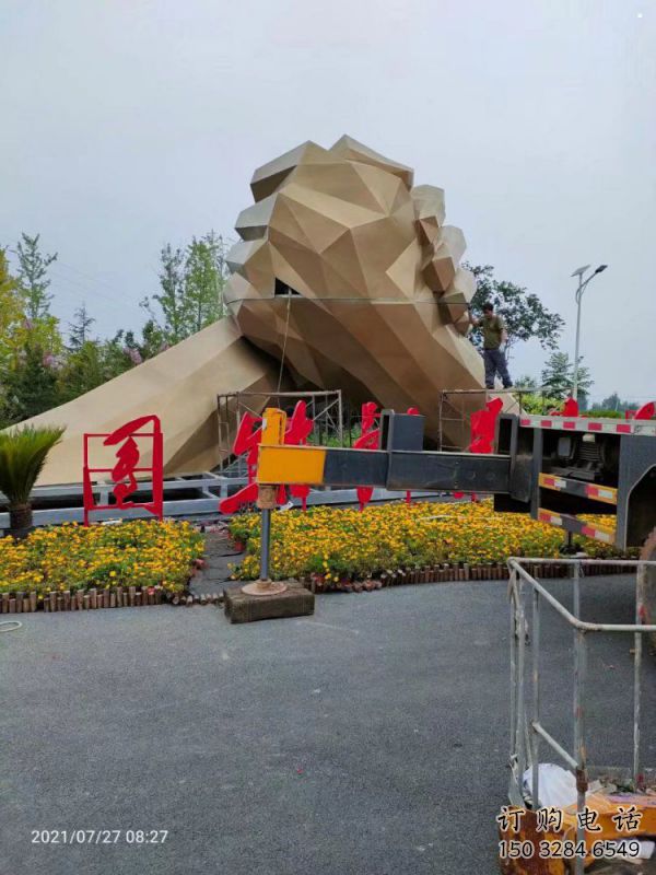 廣場(chǎng)握手雕塑 廣場(chǎng)握手雕塑