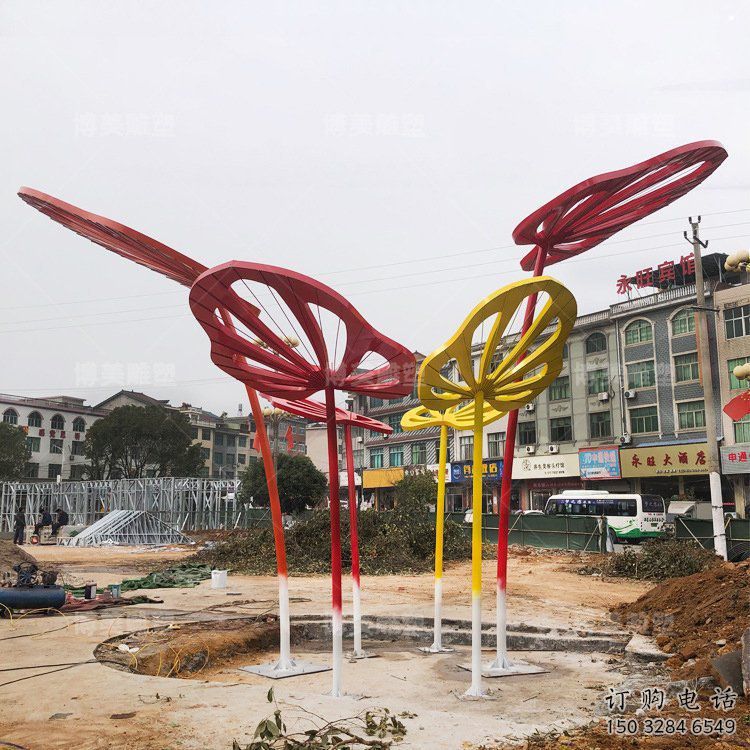 戶外遮陽樹雕塑通用，多彩藝術(shù)，不銹鋼遮陽樹雕塑供應(yīng)