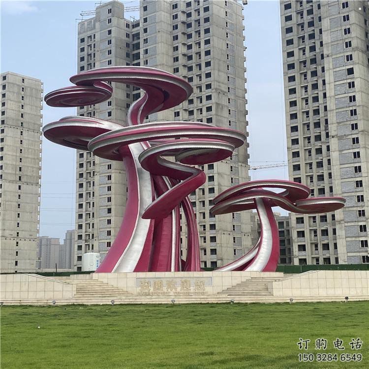 鏤空樹雕塑展品，景觀概念，烤漆鏤空樹雕塑優(yōu)選