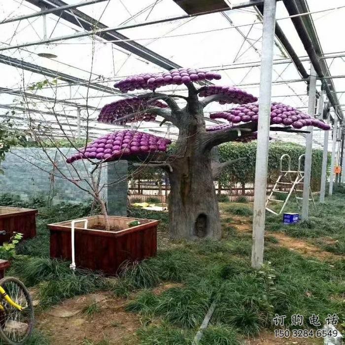 仿真樹(shù)雕塑服務(wù)商，公園小品，玻璃鋼仿真樹(shù)雕塑制作