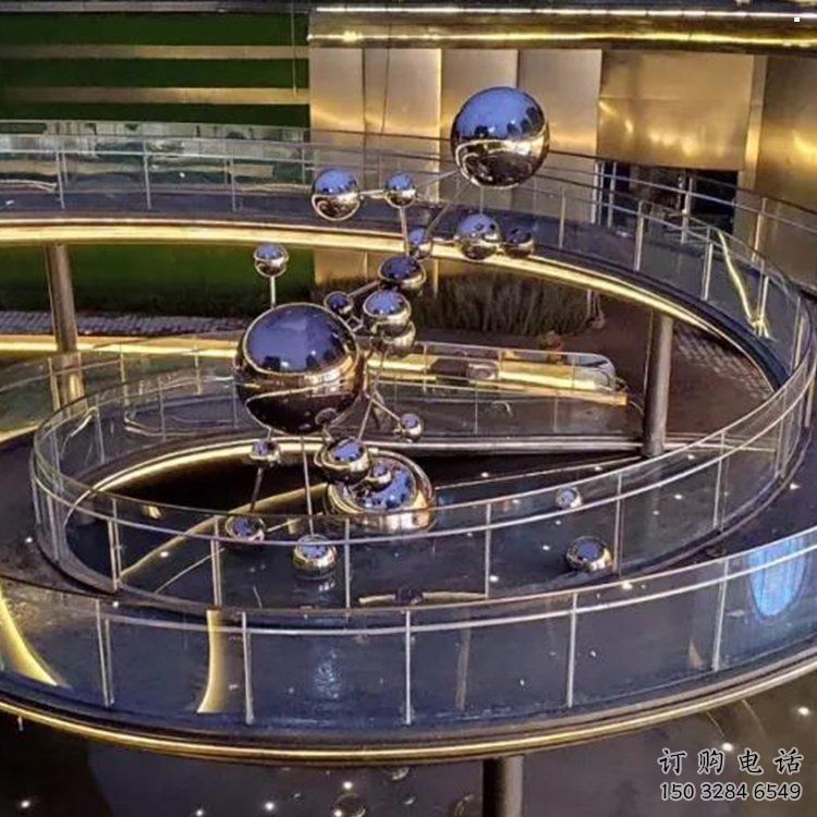 公園景觀雕塑，噴砂發(fā)光雕塑，鍛造工藝