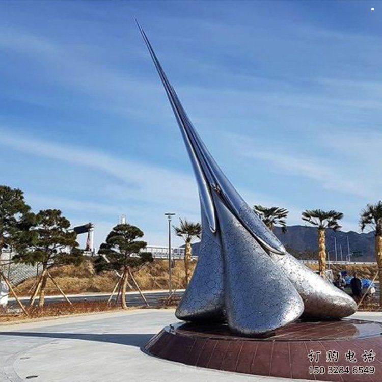 房地產(chǎn)景觀雕塑，仿古水滴雕塑，噴砂制造