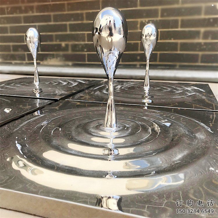水滴雕塑指用，景觀雕塑，不銹鋼水滴雕塑點(diǎn)擊