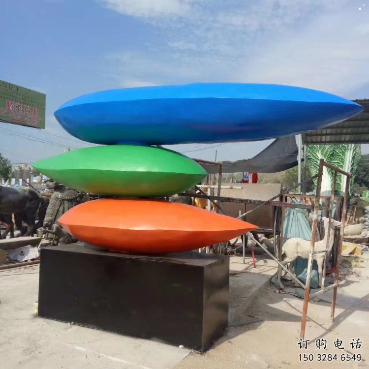 水滴雕塑優(yōu)選，多彩藝術(shù)，抽象烤漆水滴雕塑選用