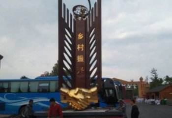握手雕塑訂做，地標(biāo)建筑，不銹鋼握手雕塑廠家提供