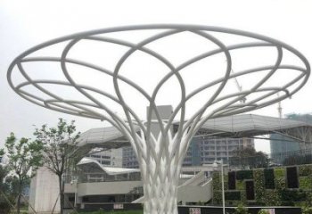 遮陽樹雕塑供需，標識雕塑，鏤空遮陽樹雕塑制造商