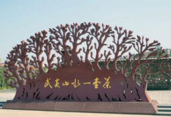 鏤空樹(shù)雕塑訂做，城市雕塑，鏤空剪紙樹(shù)雕塑精品