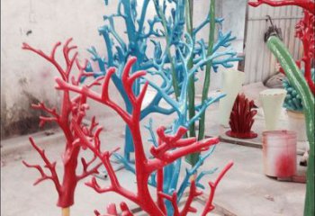 仿真樹雕塑制作，廣場雕塑，玻璃鋼仿真樹雕塑提供