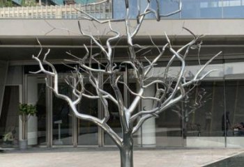 樹干雕塑供給，歐式風(fēng)格，不銹鋼樹干雕塑廠家