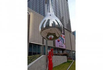 水滴雕塑供需，廣場(chǎng)雕塑，不銹鋼鏡面水滴雕塑選用