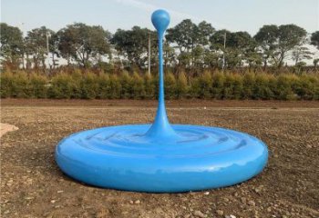 水滴雕塑制造，街景小品，景觀烤漆水滴雕塑優(yōu)價(jià)