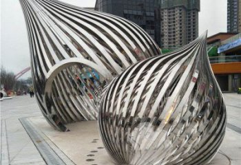 大型水滴雕塑常用，戶外擺放，鏤空水滴雕塑預(yù)定