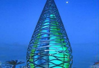 水滴雕塑訂做，城市裝飾，庭院鏤空水滴雕塑展品