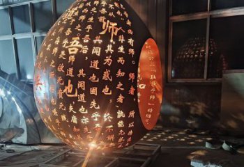 水滴雕塑選定，美陳雕塑，現(xiàn)代鏤空水滴雕塑優(yōu)選