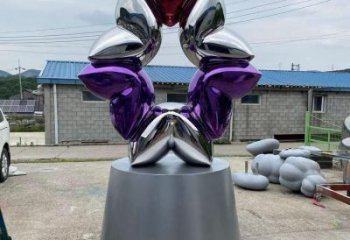 心心相印雕塑展品，公園小品，城市雕塑供需