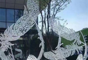 羽毛雕塑工程供應(yīng)，校園雕塑，烤漆羽毛雕塑供求