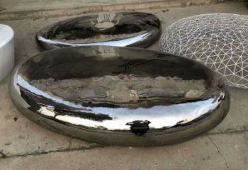 步行街坐凳雕塑，鍛造景觀雕塑，拋光方式