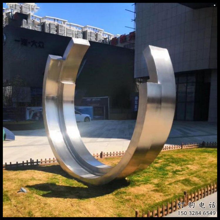 月亮船雕塑供給，中式工藝，不銹鋼月亮船雕塑精品