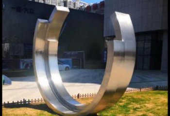 月亮船雕塑供給，中式工藝，不銹鋼月亮船雕塑精品