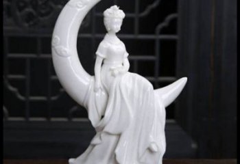 月亮雕塑優(yōu)價，鋼管組合，月亮仙子雕塑異型特供