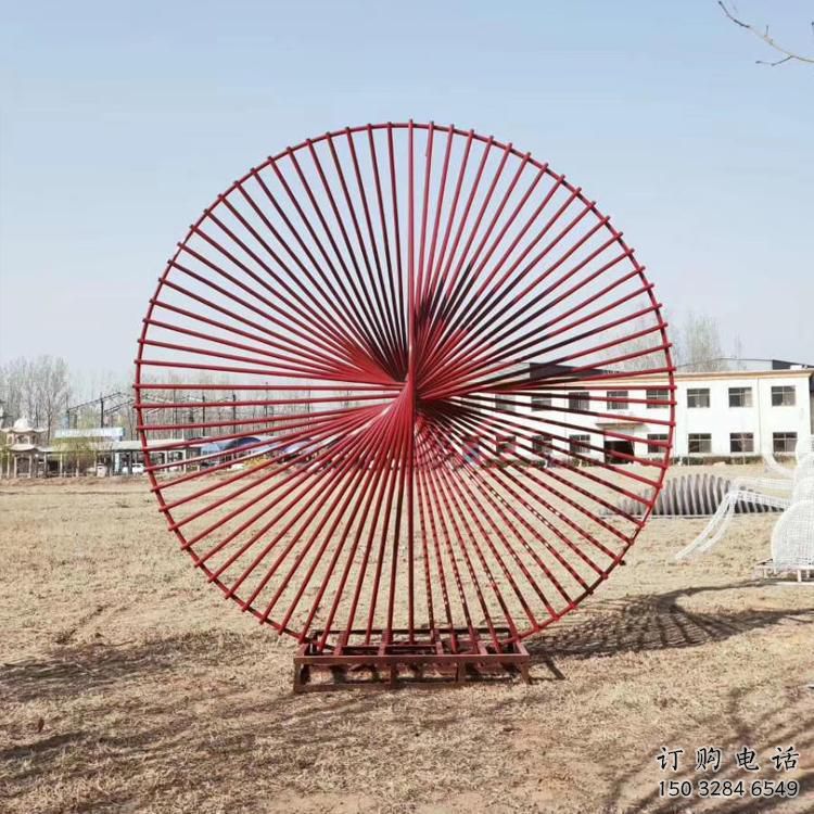 圓環(huán)雕塑定價，拉絲工藝，鏤空圓環(huán)雕塑制作廠家