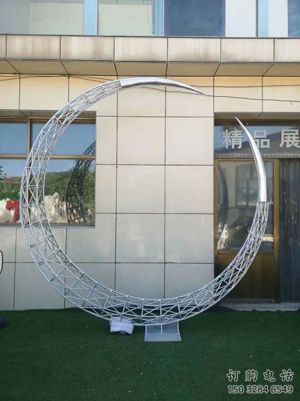 圓環(huán)雕塑精選，多彩藝術(shù)，鏤空圓環(huán)雕塑生產(chǎn)優(yōu)價