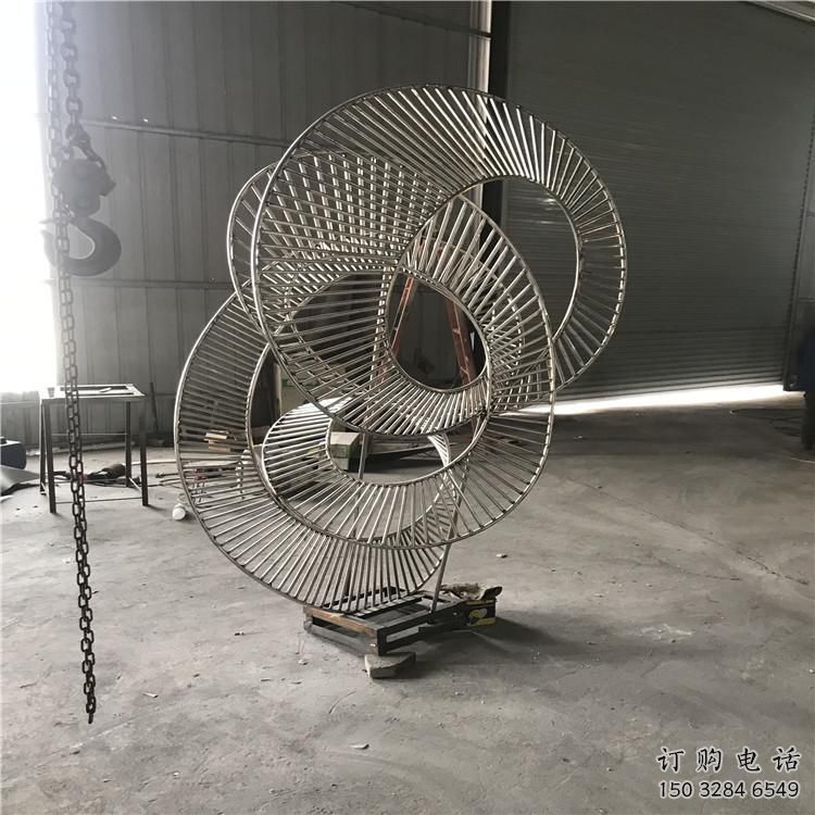 圓環(huán)方案供應(yīng)，圓雕體系，鏤空?qǐng)A環(huán)雕塑制作展品