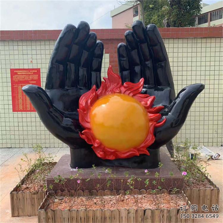 雕塑火球景觀制造，街景小品，景觀不銹鋼火球雕塑優(yōu)價