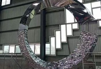 圓環(huán)雕塑造型選用，美陳雕塑，抽象不銹鋼圓環(huán)雕塑標(biāo)準(zhǔn)