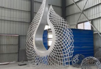 小圓環(huán)雕塑訂做，校園雕塑，鏤空圓環(huán)雕塑廠家