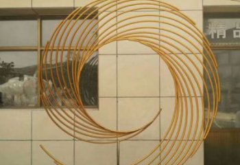 圓環(huán)雕塑供求，露天雕塑，鏤空圓環(huán)雕塑制作