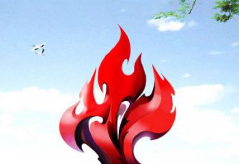 火炬雕塑承接，城市裝飾，大型不銹鋼火炬雕塑生產(chǎn)商