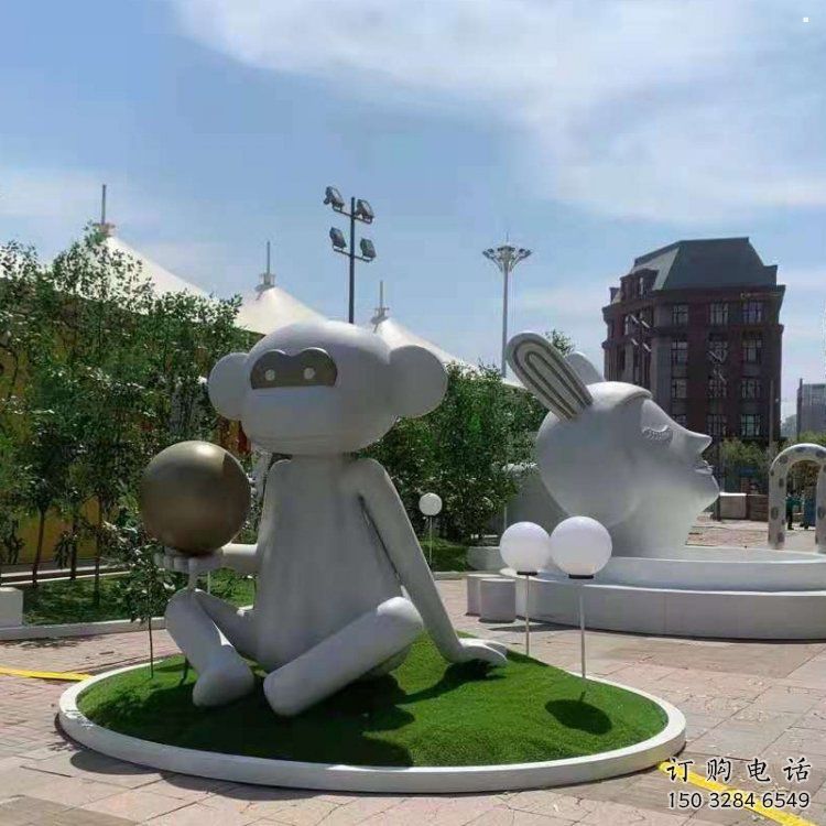 白鋼人頭像雕塑提供，露天雕塑，鏡面人頭像雕塑承接