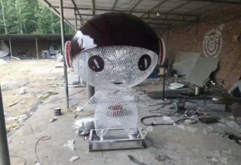 動(dòng)漫人物雕塑廠家，編織工藝，公園廣場(chǎng)戶外卡通人物雕塑