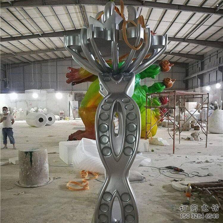 雕塑鉆戒制造，街景小品，景觀(guān)不銹鋼鉆戒雕塑優(yōu)價(jià)