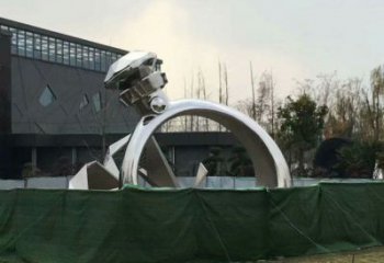 室內戒指雕塑