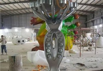 雕塑鉆戒制造，街景小品，景觀(guān)不銹鋼鉆戒雕塑優(yōu)價(jià)