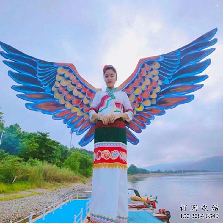 羽翼雕塑精品，白鋼構(gòu)件，不銹鋼羽翼雕塑供求